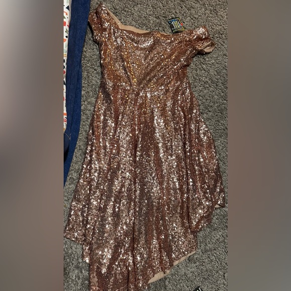 Windsor Rose Gold dress Large - Picture 2 of 2